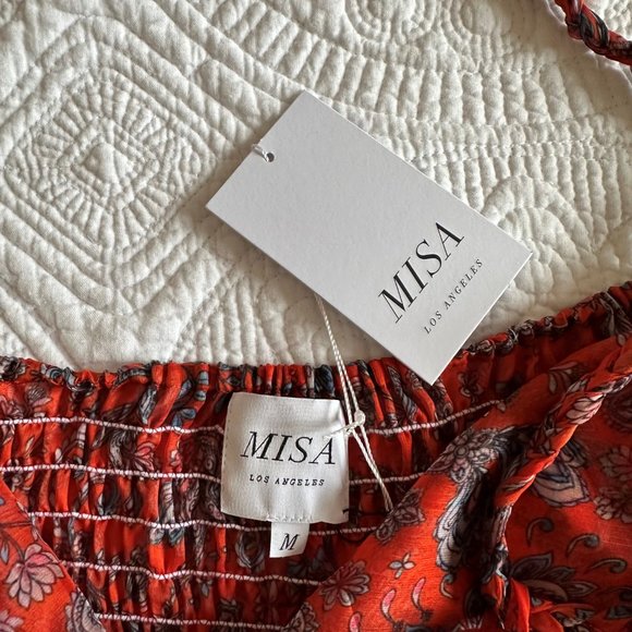 Misa Los Angeles Paisley-print halterneck dress - Picture 7 of 8